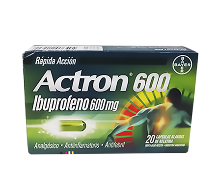 ACTRON 600MG CAP-B CAJA X 20
