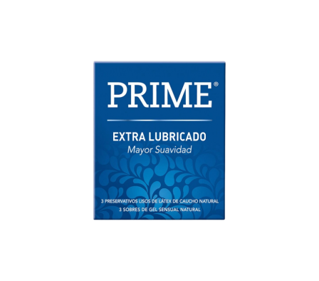 PRIME PRESERV. X 3 UNI. EXTRA LUBRICADO REF.0676