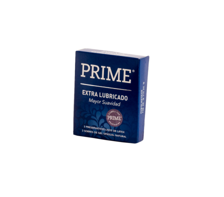 PRIME PRESERV. X 3 UNI. EXTRA LUBRICADO REF.0676