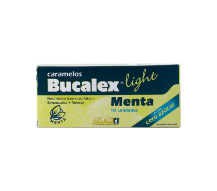 BUCALEX MENTA LIGHT CARAM CAJA X 10