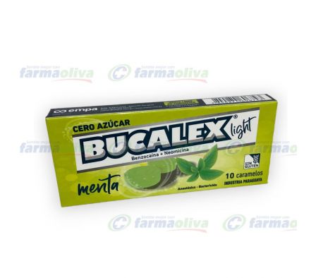 BUCALEX MENTA LIGHT CARAM CAJA X 10