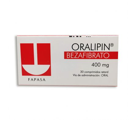 ORALIPIN 400MG TABL. CAJA X 30