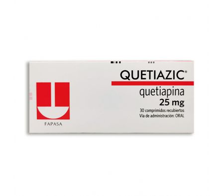 QUETIAZIC 25 MG  CAJA X 30 COMPRIMIDOS