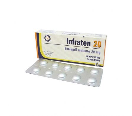 INFRATEN 20  - SE VENDE POR BLISTER 10 COMPRIMIDOS