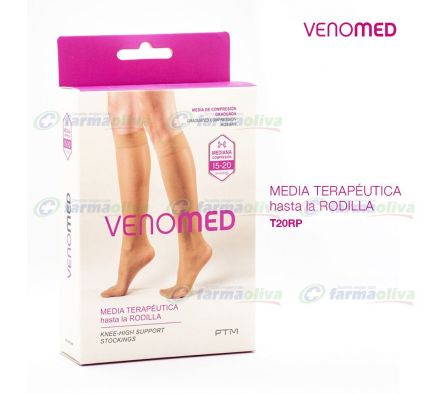 PTM VENOMED MEDIA HASTA RODILLA 15-20 XL