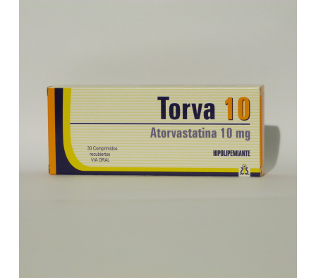 TORVA 10MG COMP. CAJA X 30