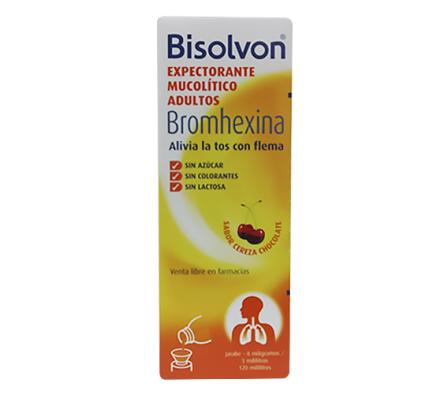BISOLVON EXPECTORANTE ADULTOS JARABE FRASCO X 125ML