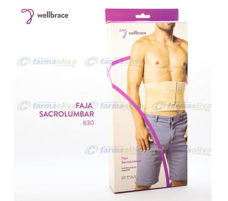 PTM FAJA SACROLUMBAR ALTA 7 BALLENAS MEDIUM  PTM.