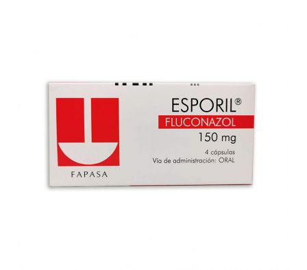 ESPORIL 150MG CAPS CAJA X 4