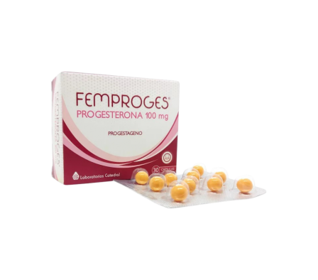 FEMPROGES 100MG CAP-B CAJA X 30