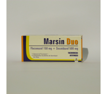 MARSIN DUO 500MG TABL. CAJA X 5