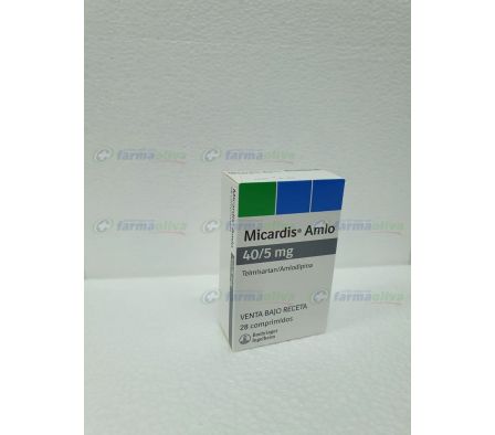 MICARDIS AMLO 40/5 40MG TABL. CAJA X 28
