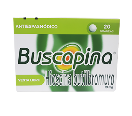 BUSCAPINA 10MG CO-RV CAJA X 20