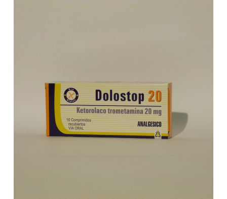 DOLOSTOP 20MG TABL. CAJA X 10