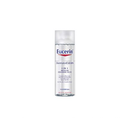 EUCERIN DERMAT. LOC. MICELAR FAC. LIMP. 3X1 200M