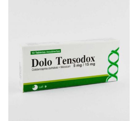 DOLO TENSODOX 5MG T-REC CAJA X 10