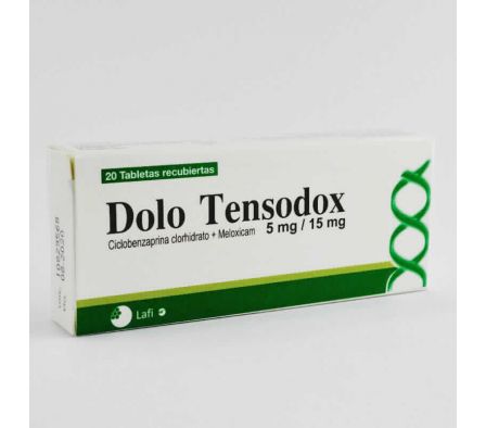 DOLO TENSODOX 5MG T-REC CAJA X 20