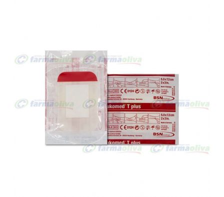 LEUKOMED T PLUS 5 X 7.2 CM DPM.