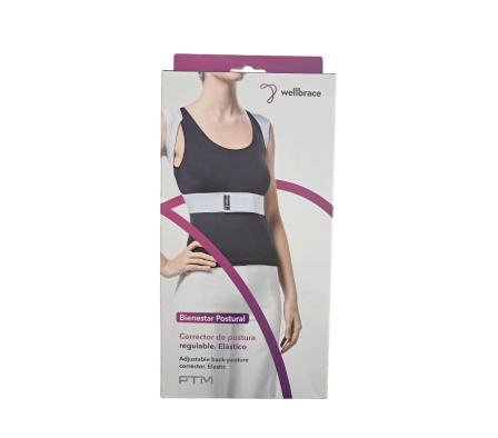 PTM ESPALDAR ELASTICO CORRECTOR POSTURAL. M REF-305 PTM.