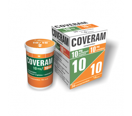 COVERAM 10MG/10MG CO-RV CAJA X 30