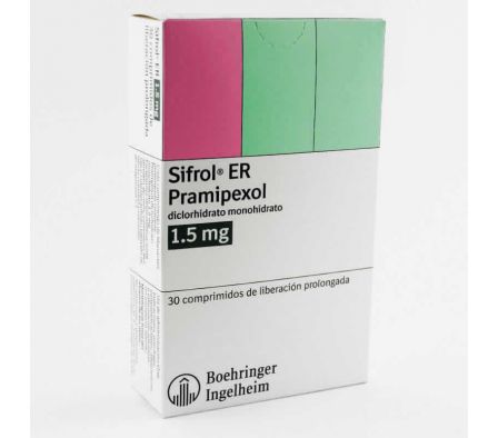 SIFROL ER 1.5MG COMP. CAJA X 30