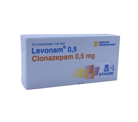 LEVONAM 0.50MG TABL. CAJA X 50