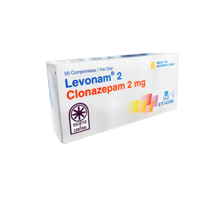 LEVONAM 2MG TABL. CAJA X 50