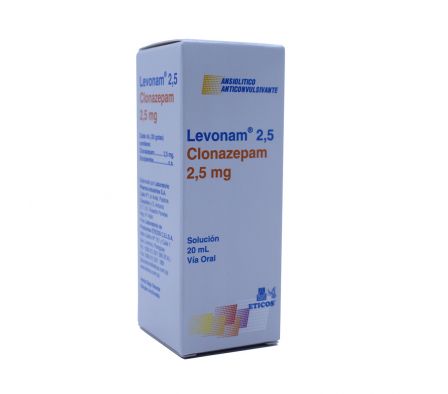 LEVONAM 2.5 MG GOTAS FRASCO X 20 ML
