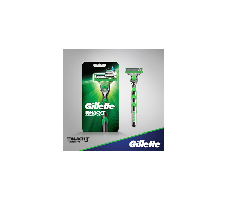 GILLETTE MAQ.AFEITAR MACH3 SENSITIVE R.37803