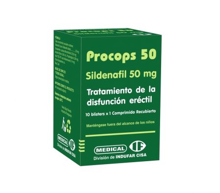 PROCOPS 50 MG. X 1 COMP.