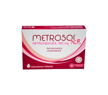 METROSOL NF 500MG OVULO CAJA X 10