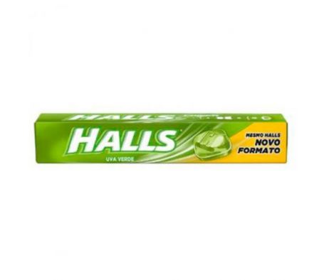 HALLS CARAMELOS UVA VERDE X 34G