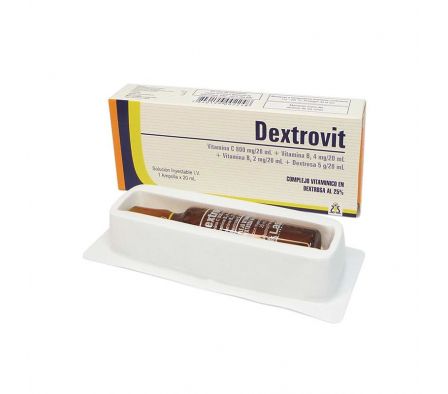 DEXTROVIT  ENDOV AMPOLLA X 20ML