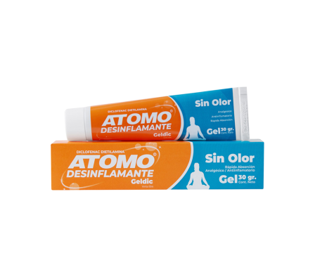 ATOMO DESINFLAMANTE GELDIC GEL-D POMO X 30GR