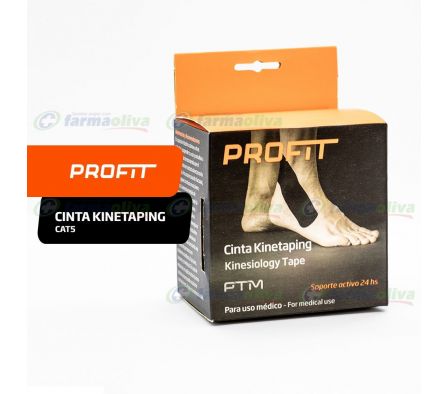 PTM CINTA KINETAPING AUTOADHESIVA 5 CM.FUCCIA