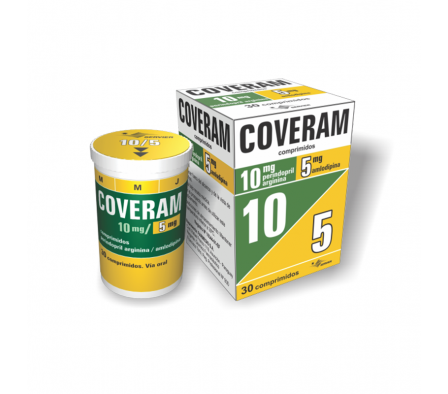 COVERAM 10MG/5MG CO-RV CAJA X 30