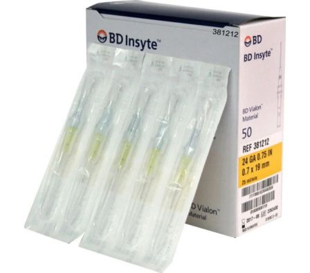 CATETER INSYTE N-24 C/AGUJA