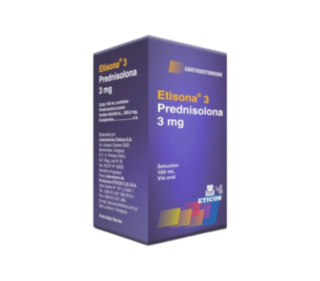 ETISONA 3 MG  JARABE ENVASE X 100 ML