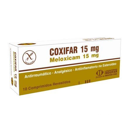 COXIFAR 15MG COMP. CAJA X 10