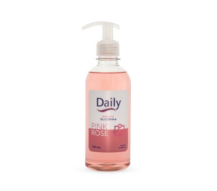 DAILY JABON LIQUIDO PINK ROSE  350 ML