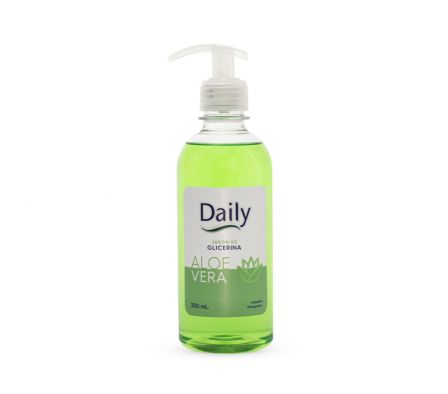 DAILY JABON LIQUIDO ALOE VERA 350 ML