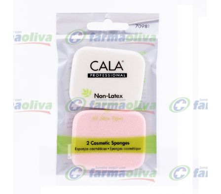 CALA ESPONJA FACIAL X 2PCS REF.70981