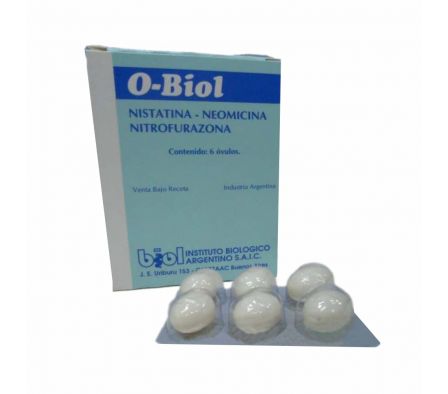 O-BIOL  OVULO CAJA X 6