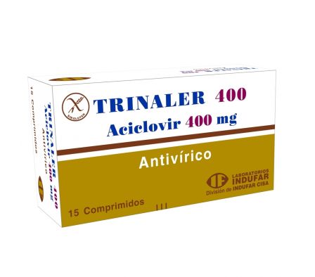TRINALER 400 MG TIRAS POR 5 COMPRIMIDOS
