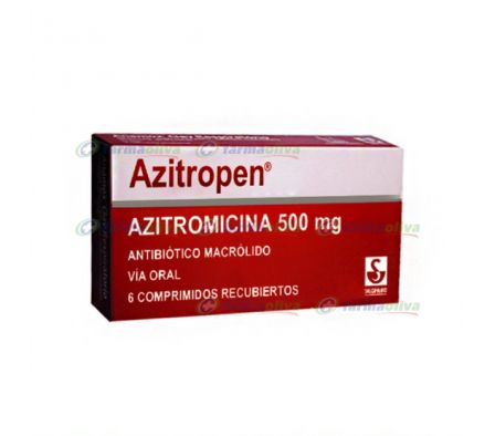 AZITROPEN 500MG T-REC CAJA X 6