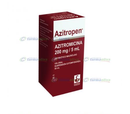 AZITROPEN 200MG/5ML SP-OR ENVASE X 50ML