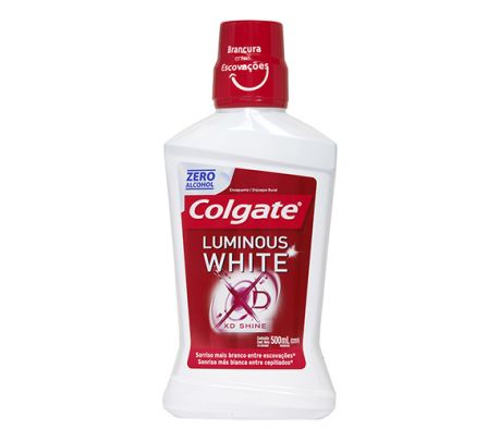 COLGATE PLAX X 500 ML.LUMINOUS WHITE