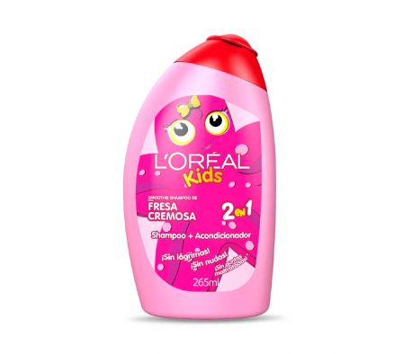 LOREAL KIDS 2 EN 1 X 265ML.FRESA