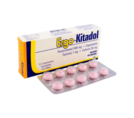 ERGO KITADOL 2.5MG TABL. CAJA X 10