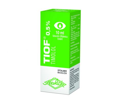 TIOF 0.50%  COLIRIO  FRASCO X 10 ML
